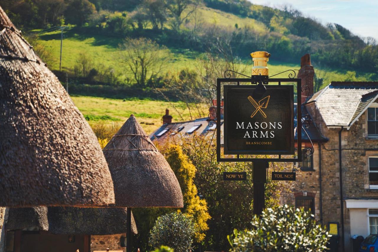The Masons Arms Hotel Branscombe Exterior foto